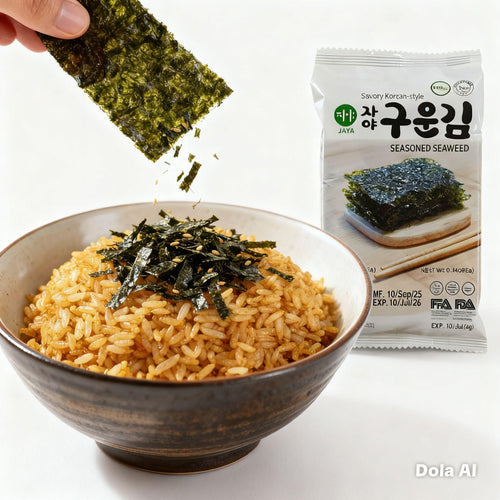 Jaya Seaweed Seasoned Nori Snack 4grams (By 16) BOX